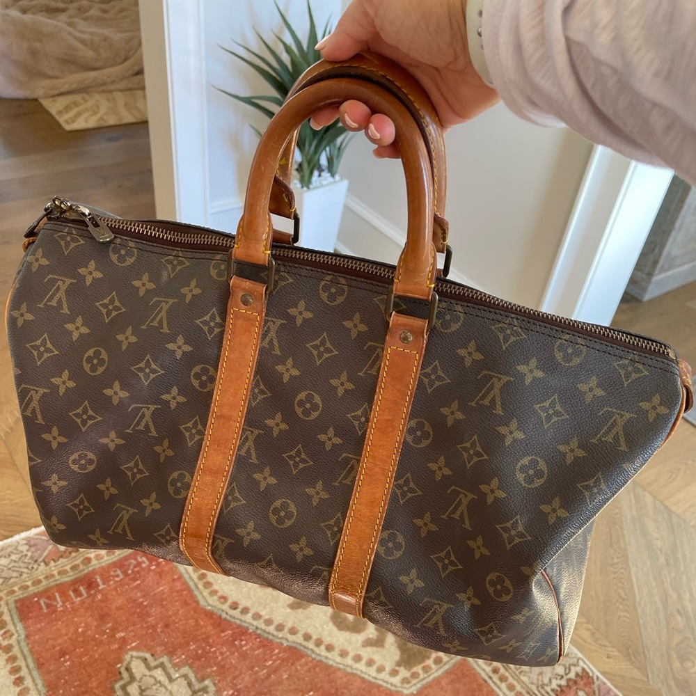 SOLD! Authentic Louis Vuitton Monogram Keepall 45